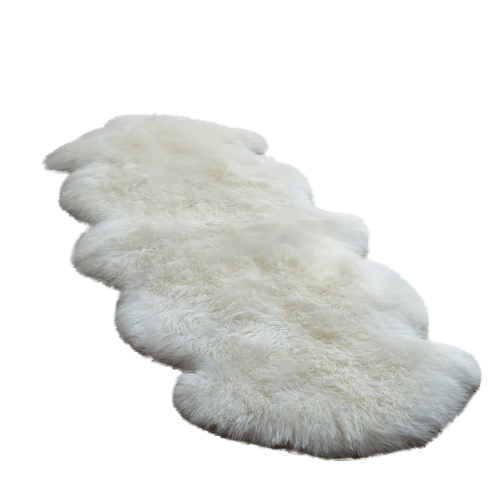 พรม MJHOMEDESIGNS BEDSIDE CARPET 71 ขนาด 65*130 ซม. ครีม NO.1
